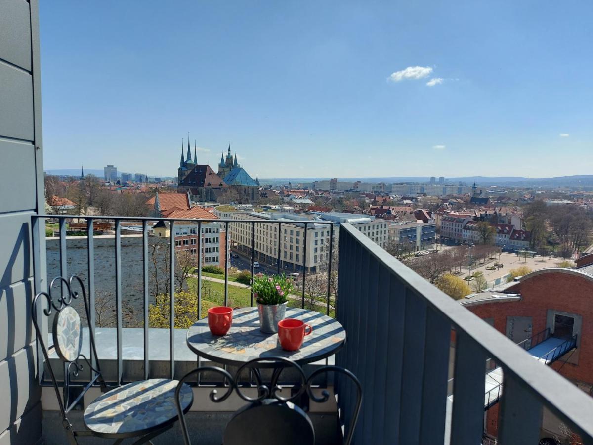 At The - Penthouse Ueber Den Daechern Der Stadt Apartment Erfurt