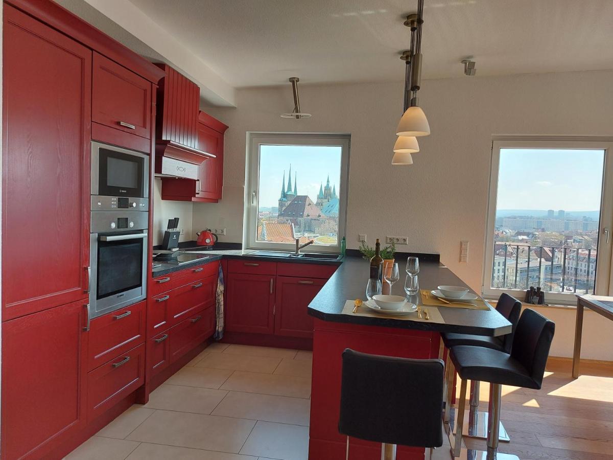Apartment At The - Penthouse Ueber Den Daechern Der Stadt