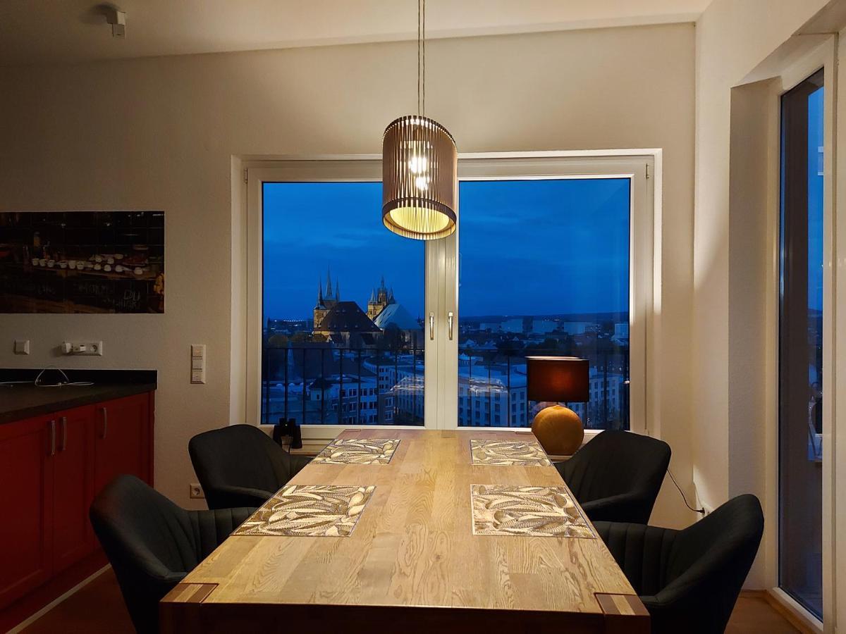 At The - Penthouse Ueber Den Daechern Der Stadt Apartment Erfurt